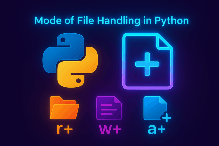 r+ , w+ and a+ Modes in Text File