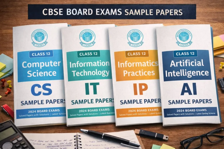 Computer Science Sample Paper 2026 Class 12